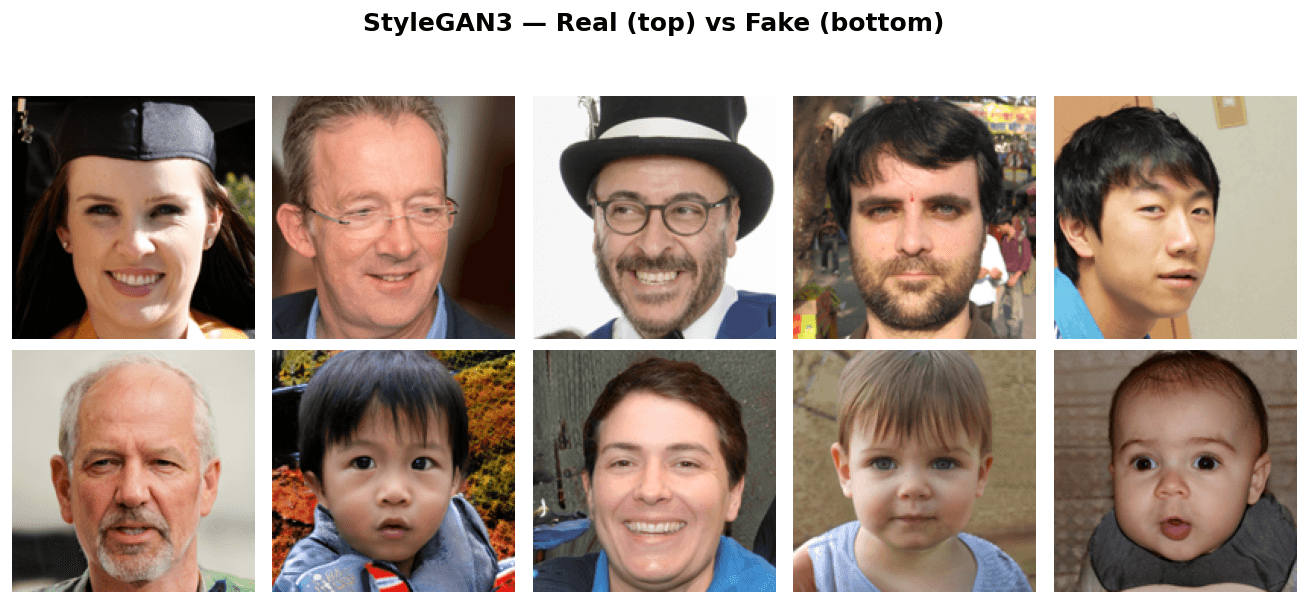 StyleGAN3 sample grid