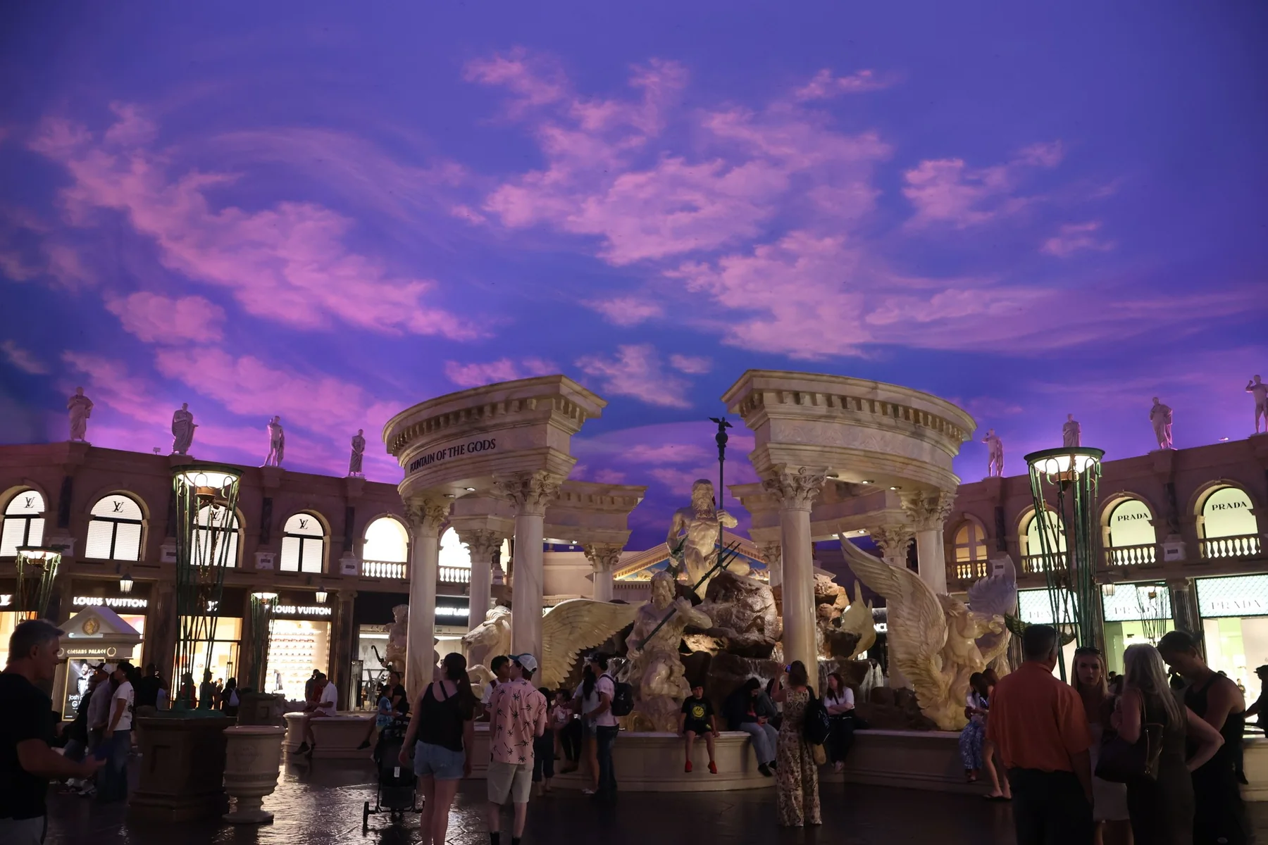 A twilight photograph taken by Sue